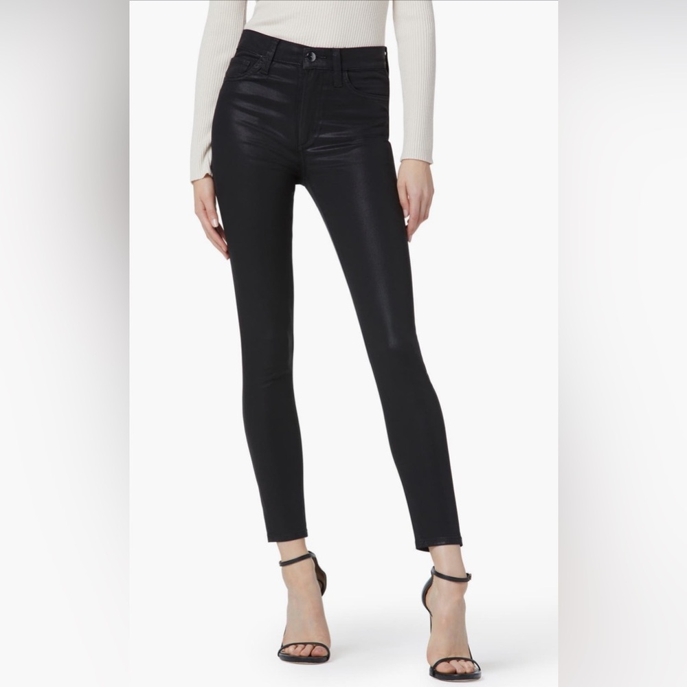 Joe’s Jeans | The Charlie High Waisted Coated Ankle Skinny Jeans